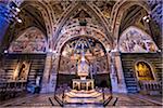 Baptistry of Siena Cathedral, Siena, Tuscany, Italy