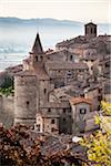 Buildings, Anghiari, Tuscany, Italy