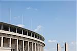 Stade olympique et le ciel bleu, Berlin, Allemagne