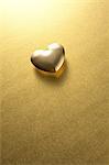 Heart-shaped gold