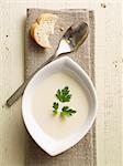 Cream of kohlrabi soup