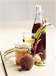 Ingredients for beetroot soup