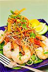 Green Coconut Curry Shrimp and Soba Noodle Salad