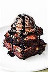 Chocolaty Brownie Ice Cream Sundae