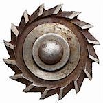 Circular saw blade, isolated