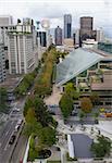 Vancouver BC Canada City Downtown Cityscape View