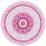 Hand made ornamental round lace. Also available as a Vector in Adobe illustrator EPS format, compressed in a zip file. The vector version be scaled to any size without loss of quality.