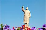 Historische Statue von Chinas Vorsitzender Vorsitzender Mao Tsedong