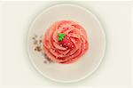 Close up of decorative cupcake