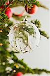 Glass Christmas ornament