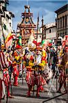 Scoppio del Carro, Explosion of the Cart Festival, Easter Sunday, Florence, Province of Florence, Tuscany, Italy