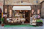 Extérieur du magasin, Arezzo, Province d'Arezzo, Toscane, Italie