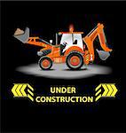 Under construction alert illustration