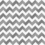 Seamless pattern en zigzag géométrique. Vecteur de l'art.