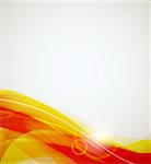 Abstract color wave vector background