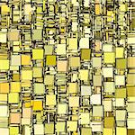 abstract fragmented backdrop pattern in yellow