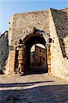 Ancienne porte étrusque de Volterra en Italie