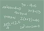 Random math equations