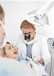 Young Woman getting Check-up at Dentist's Office, Germany