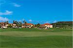 Golf Course and Homes, Aruba, Leeward Antilles, Lesser Antilles, Caribbean