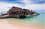 Pelican Pier at Palm Beach, Aruba, Leeward Antilles, Lesser Antilles, Caribbean