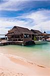 Pelican Pier at Palm Beach, Aruba, Leeward Antilles, Lesser Antilles, Caribbean