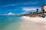 Resort and Beach, Palm Beach, Aruba, Leeward Antilles, Lesser Antilles, Caribbean