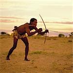 Bushman-Jagd-Botswana