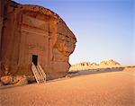 Isabatean Gräber Medain Saleh, Saudi-Arabien