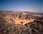 Felsformationen der Oase des Al'Ula, Saudi-Arabien