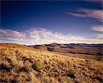 Paysage près de Parc National de zèbre de montagne de Cradock Eastern Cape, Afrique du Sud