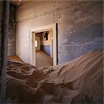 Sand in Deserted House Kolmanskop, Namibia