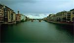 Fleuve Arno, Florence, Italie