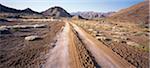 Chemin de terre dans le Parc National du Richtersveld, Northern Cape, en Afrique du Sud