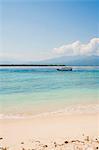 Traditional Indonesian boat, Gili Meno, Gili Islands, Indonesia, Southeast Asia, Asia