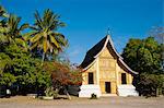 Temple bouddhiste de Wat Xieng Thong, Luang Prabang, patrimoine mondial de l'UNESCO, au Laos, Indochine, Asie du sud-est, Asie