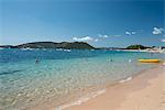 Plage de Palombaggia, près de Porto-Vecchio, Corse, Méditerranée, Europe