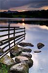 Loughrigg Tarn, Lake District National Park, Cumbria, England, United Kingdom, Europe