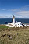 Rudha Reidt Leuchtturm, Wester Ross, Highlands, Schottland, Vereinigtes Königreich, Europa