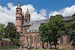 Die neue romanische Kathedrale von St. Peter, Worms, Rheinland Pfalz, Deutschland, Europa