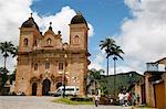 Basilique de Sao Pedro dos Clerigos, Mariana, Minas Gerais, au Brésil, en Amérique du Sud