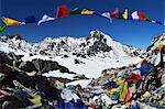 Lauribina Pass, Parc National de Langtang, Bagmati, région du Centre (Madhyamanchal), Népal, Himalaya, Asie