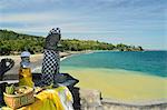 Pura Batu Bolong Temple, au sud de Senggigi, Lombok (Indonésie), l'Asie du sud-est, Asie