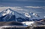 Lizard Head in the winter, Uncompahgre National Forest, Colorado, United States of America, North America