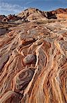 Couches de grès coloré, vallée de feu State Park, Nevada, États-Unis d'Amérique, l'Amérique du Nord