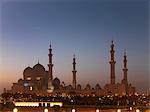 Mosquée Sheikh Zayed, Abu Dhabi, Émirats Arabes Unis, Moyen-Orient