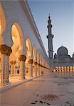 Mosquée Sheikh Zayed, Abu Dhabi, Émirats Arabes Unis, Moyen-Orient