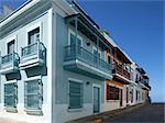 The colonial town, San Juan, Puerto Rico, West Indies, Caribbean, United States of America, Central America