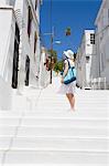 Steps to historic Kongens Quarter in Charlotte Amalie, St. Thomas Island, U.S. Virgin Islands, West Indies, Caribbean, Central America