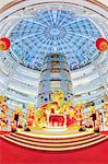 Interior of a modern shopping complex at the foot of the Petronas Towers, Kuala Lumpur, Malaysia, Southeast Asia, Asia
